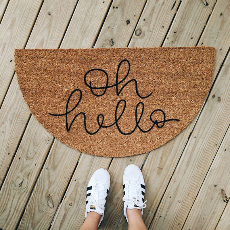 The difference between carpet and floor mat Door Mat Manufacturers