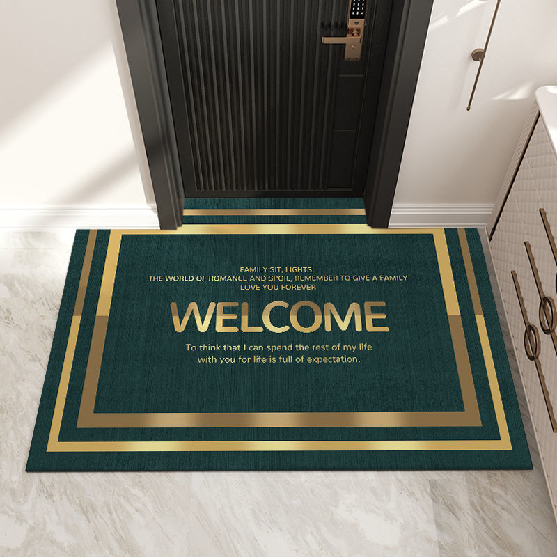 Custom heavyduty embossed waterproof rubber door mat Door Mat