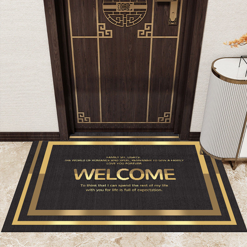 Custom heavyduty embossed waterproof rubber door mat Door Mat