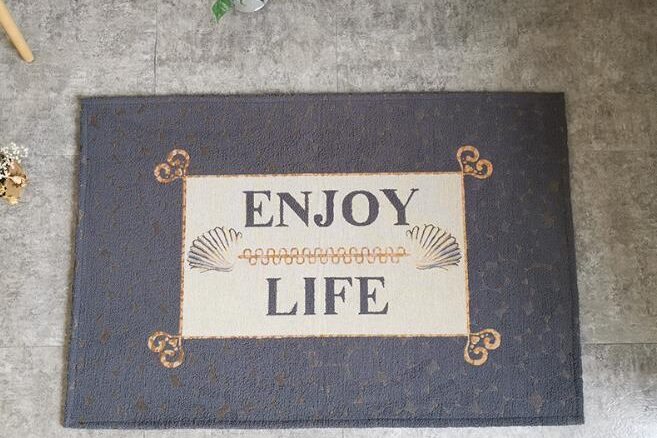 Cashmere geometric door mat (3)