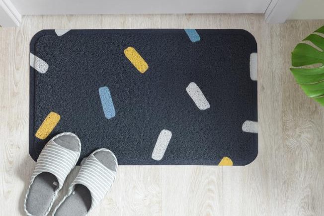 Dark household dust removal door mat (2)