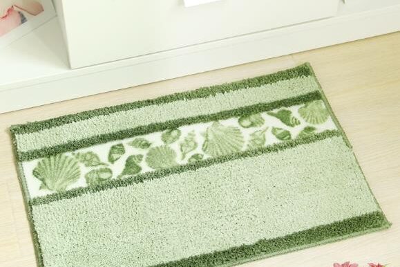 Pastoral style shell flower mat (2)