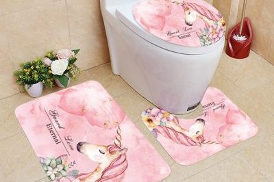 Nordic Printed PVC Latex Bathroom Non-Slip Mat (7)