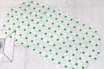 PVC Color Bead Large Bathroom Mat (8)