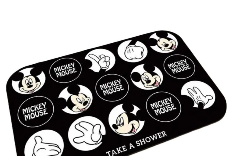 Diatomaceous Rubber Soft Absorbent Non-Slip Bathroom and Entrance Mat