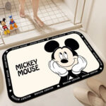 Diatomaceous Rubber Soft Absorbent Non-Slip Bathroom and Entrance Mat