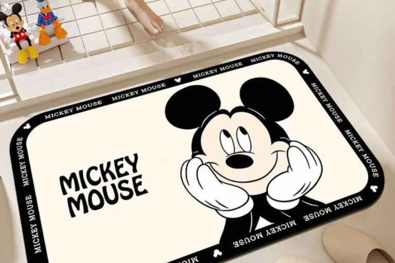 Diatomaceous Rubber Soft Absorbent Non-Slip Bathroom and Entrance Mat