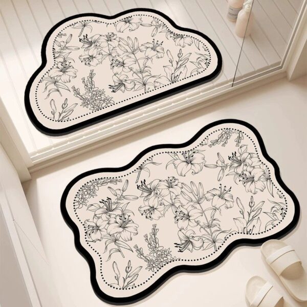 Non-Slip Gradient Coir Door Mat for Entryway Dirt Scraping