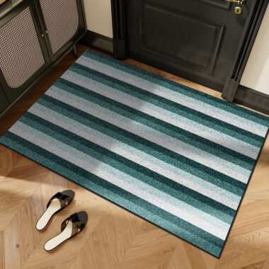 Non-Slip Gradient Coir Door Mat for Entryway Dirt Scraping