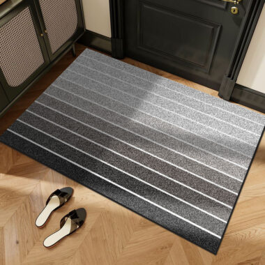 Non-Slip Gradient Coir Door Mat for Entryway Dirt Scraping