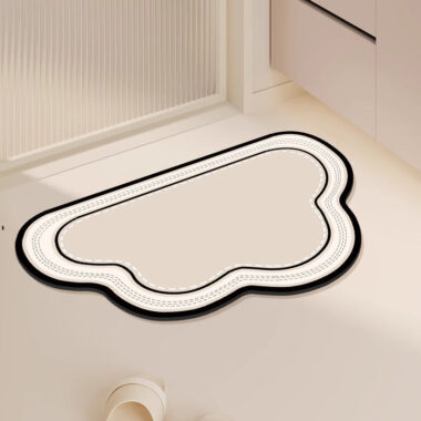 Non-Slip Gradient Coir Door Mat for Entryway Dirt Scraping