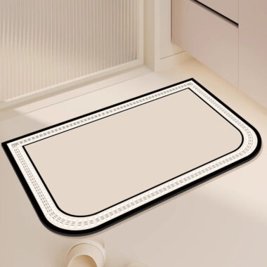 Non-Slip Gradient Coir Door Mat for Entryway Dirt Scraping