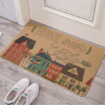 Linen Rubber Absorbent Non-Slip Jute Door Mat for Kitchen and Bathroom