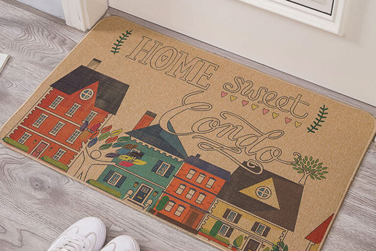 Linen Rubber Absorbent Door Mat Jute Bathroom Kitchen Non-Slip Entryway Rug (8) Linen Rubber Absorbent Non-Slip Jute Door Mat for Kitchen and Bathroom