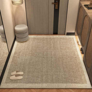 Customizable Luxury Non-Slip Dirt-Resistant Entry Door Mat for Home Entryway
