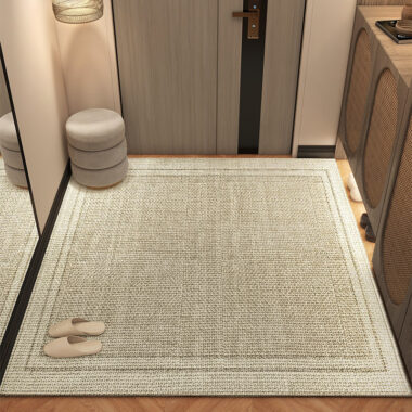 Customizable Luxury Non-Slip Dirt-Resistant Entry Door Mat for Home Entryway