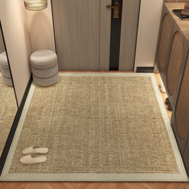 Customizable Luxury Non-Slip Dirt-Resistant Entry Door Mat for Home Entryway