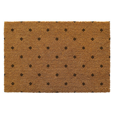  Durable Outdoor Coconut Fiber Entrance Mat Non-Slip Mud Scraping and Dust Cleaning