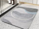 PU Leather Absorbent Fast-Dry Oil-Resistant Diatomaceous Bathroom Mat
