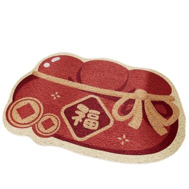 Safe Entry Tufted Pile Doormat Non-Slip Outdoor Entrance Mat for Home