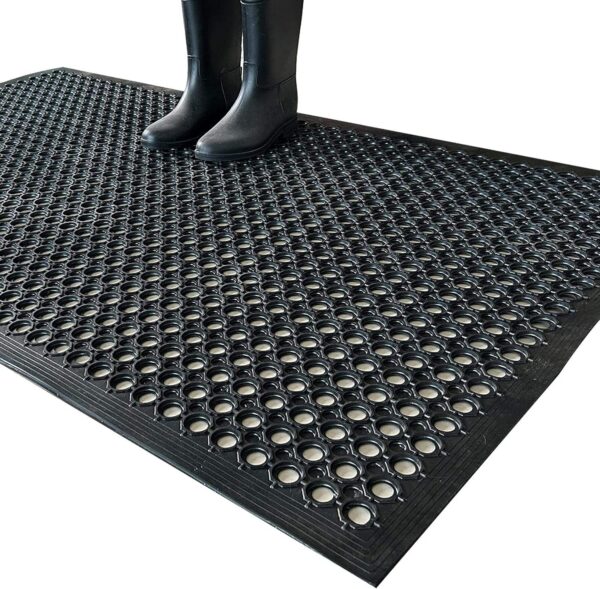 Non-slip rubber floor mats for restaurant