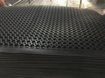 rubber kitchen floor mat with holes