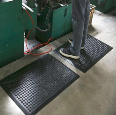 rubber anti-fatigue mat for workshop