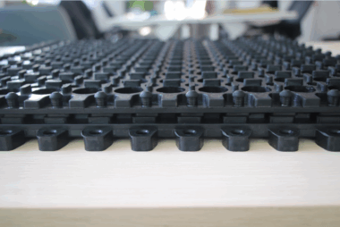 drainage rubber mat for industrial use
