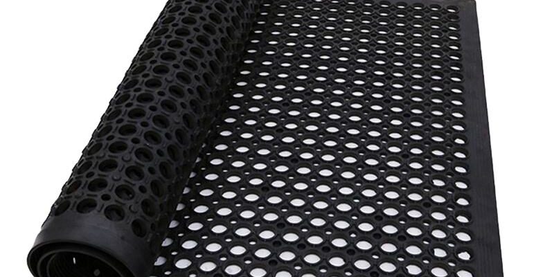 porous rubber anti-fatigue floor mat