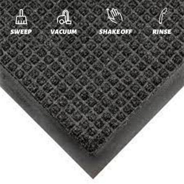 washable rubber door mat for indoor use