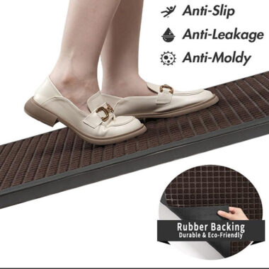 washable rubber door mat for indoor use