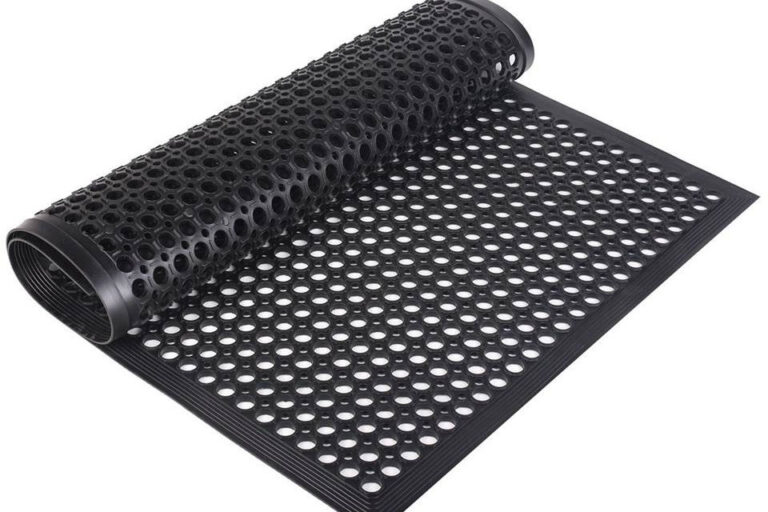 Non Slip Drainage Kitchen Bar Mat Indoor Outdoor (1) Anti fatigue rubber drainage mat