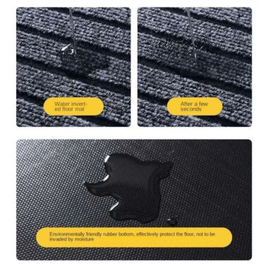 non slip rubber door mat for home