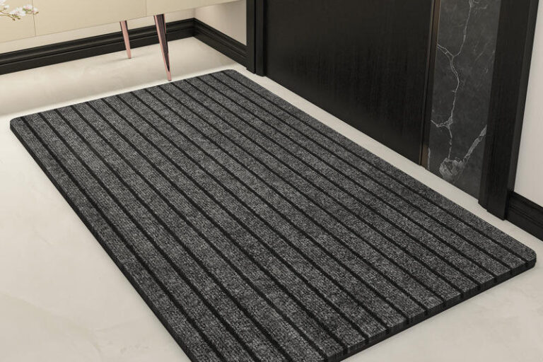 Thickening Striped Door Mat Custom Non Slip Rubber (4) non slip rubber door mat for home